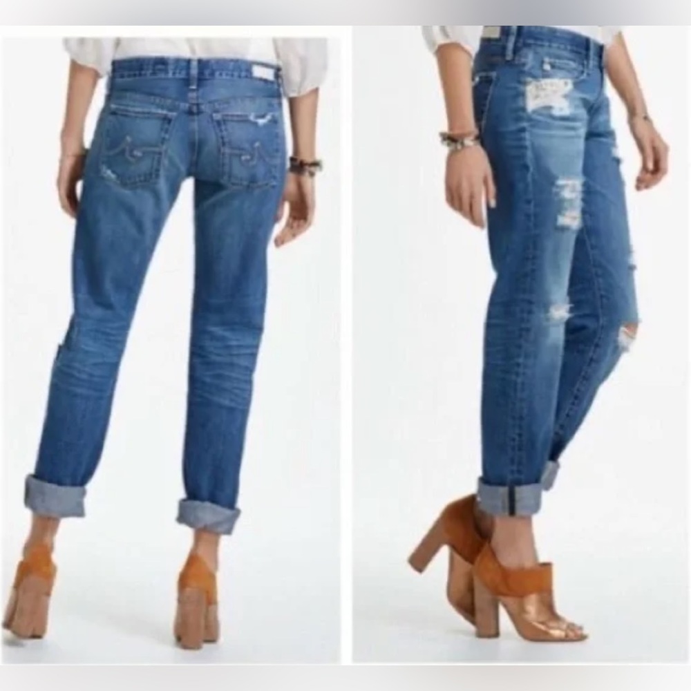 Adriano Goldschmied Piper Crop/Slouchy Slim size 27